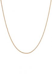 Elli Damski naszyjnik kordel skręcany Fine Basic Trend pozłacane srebro 925 Sterling Silver Naszyjniki 1 ct. Szare naszyjniki damskie Elli, pozłacane. Za 177.64 zł.