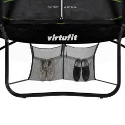 Uniwersalna torba na buty do trampoliny. Czarne torby sportowe VIRTUFIT, bez wzorów, z materiału. Za 106.00 zł.