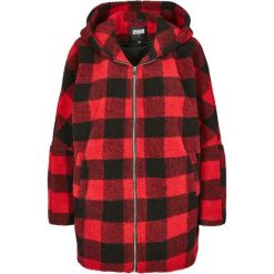 Parka damska Urban Classic hooded check. Czarne parki damskie Urban Classics, na zimę, bez kaptura. Za 431.00 zł.