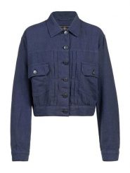 Herrlicher Kurtka przejściowa "Dotty" w kolorze niebieskoszarym rozmiar: XL. Niebieskie kurtki damskie Herrlicher, xl, bez wzorów, bez kaptura. Za 195.99 zł.