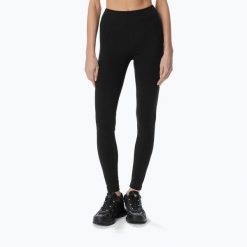 Legginsy treningowe damskie Cardio Bunny HCB-126-004. Czarne legginsy damskie Cardio Bunny, s, bez wzorów, z materiału. Za 179.99 zł.