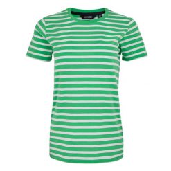 Damska Koszulka W Paski Bayletta. Białe bluzki damskie Regatta, xl, bez wzorów, bez kołnierzyka, bez ramiączek. Za 43.99 zł.