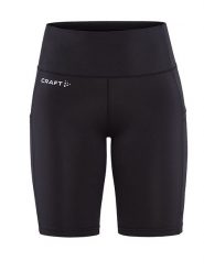 Craft Szorty sportowe "Adv Essence" w kolorze czarnym rozmiar: XS. Czarne spodenki sportowe damskie Craft, xs, bez wzorów, z materiału, z podwyższonym stanem, outdoorowe. Za 70.90 zł.