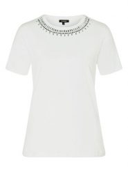 More & More Koszulka w kolorze białym rozmiar: 34. Białe koszulki damskie More & More, bez wzorów, z bawełny, bez kołnierzyka, bez ramiączek. Za 43.99 zł.