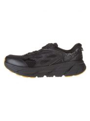 HOKA ONE ONE Buty "Clifton L Athletics" w kolorze czarnym do biegania rozmiar: 41 1/3. Czarne obuwie sportowe damskie Hoka One One, z materiału, do biegania. Za 337.41 zł.