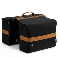 Podwójna torba rowerowa na bagażnik 27 l - ROCKBROS 30140016002. Zielone torebki klasyczne damskie ROCKBROS, bez dodatków. W wyprzedaży za 259.00 zł.