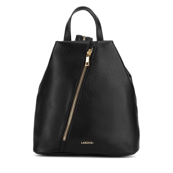 Plecak Lasocki. Czarne plecaki Lasocki, bez wzorów. Za 199.99 zł.