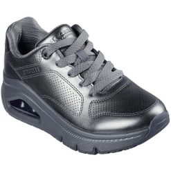 Adidasy Skechers Uno Icon - Lustrous Air, Kobiety. Szare obuwie sportowe damskie Skechers, z syntetyku, bez zapięcia, do biegania, Skechers Sport. Za 590.00 zł.