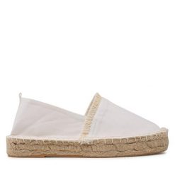Espadryle Jenny Fairy. Białe espadryle damskie Jenny Fairy, bez wzorów, bez obcasa. Za 129.99 zł.