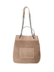 Wojas Skórzana torebka w kolorze jasnobrązowym - 34 x 32 x 14 cm rozmiar: onesize. Brązowe torebki klasyczne damskie Wojas, z materiału, przez ramię, bez dodatków. Za 303.06 zł.