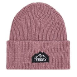 Czapka adidas. Czerwone czapki damskie Adidas, na zimę, bez wzorów. Za 129.99 zł.