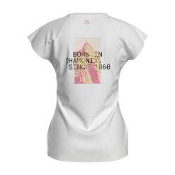 Koszulka wspinaczkowa damska Simond Vertika. Białe bluzki damskie SIMOND, l, bez wzorów, z bawełny, sportowe, bez kołnierzyka, bez ramiączek. Za 69.99 zł.