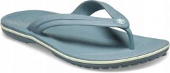 Kapcie Crocs Crocband Flip U Dorosłych. Szare kapcie damskie Crocs, z materiału. Za 169.99 zł.