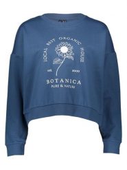 Vero Moda Bluza w kolorze granatowym rozmiar: S. Niebieskie bluzy damskie Vero Moda, s, bez wzorów, z bawełny, bez kaptura. Za 70.24 zł.