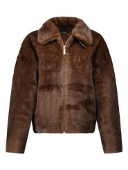 Geographical Norway Kurtka przejściowa "Donica" w kolorze brązowym rozmiar: XXL. Brązowe kurtki damskie Geographical Norway, xxl, bez wzorów, bez kaptura. Za 295.86 zł.