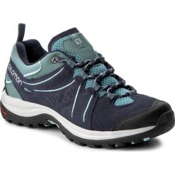 Trekkingi SALOMON - Ellipse 2 Ltr W 398540 Artic/Navy Blazer/Eggshell Blue. Niebieskie obuwie trekkingowe damskie Salomon, z materiału. W wyprzedaży za 339.00 zł.