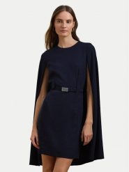 LAUREN RALPH LAUREN Sukienka koktajlowa 253963624002 Granatowy Slim Fit. Niebieskie sukienki damskie Lauren Ralph Lauren, bez wzorów, z syntetyku, wizytowe, bez ramiączek. Za 959.99 zł.