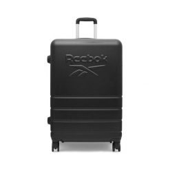 Walizka duża Reebok. Czarne walizki Reebok, bez wzorów, duże. Za 299.99 zł.