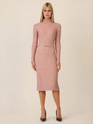 APART Sukienka dzianinowa w kolorze jasnoróżowym rozmiar: 40. Różowe sukienki damskie Apart, bez wzorów, z dzianiny, bez ramiączek. Za 230.99 zł.