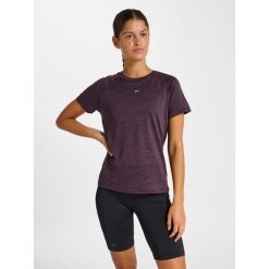 Koszulka damska Newline Active. Czerwone bluzki damskie Newline, bez wzorów, sportowe, bez kołnierzyka, bez ramiączek. Za 177.50 zł.