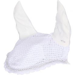 Czapka dla konia HV Polo Classic. Białe czapki damskie HV POLO, bez wzorów, z materiału. Za 186.50 zł.