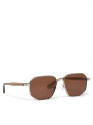 Calvin Klein Okulary przeciwsłoneczne CK23102S Złoty. Żółte okulary przeciwsłoneczne damskie Calvin Klein. Za 1,839.00 zł.