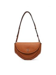 Guess Torebka Coleen HWBG97 39210 Brązowy. Brązowe listonoszki damskie Guess, z aplikacjami, ze skóry, bez dodatków. Za 584.99 zł.