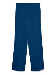 Vero Moda Spodnie w kolorze granatowym rozmiar: XL. Niebieskie spodnie materiałowe damskie Vero Moda, bez wzorów, z materiału. Za 139.95 zł.