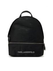 KARL LAGERFELD Plecak A3W30122 Czarny. Czarne plecaki KARL LAGERFELD, bez wzorów, ze skóry. Za 559.99 zł.