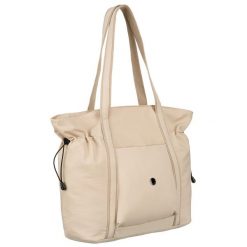 Shopperka damska Peterson PTN CSM-15 beżowa. Brązowe shopper bag Peterson, na ramię, bez dodatków. Za 94.99 zł.