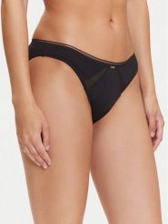 BOSS Figi klasyczne Pure 50545054 Czarny. Czarne figi Boss, bez wzorów, z syntetyku. Za 129.99 zł.