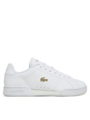 Lacoste Sneakersy Carnaby Cup 7-49SFA0115 Biały. Białe obuwie sportowe damskie Lacoste, ze skóry, bez zapięcia. Za 329.99 zł.