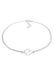 Elli Damski talizman szczęścia w postaci koniczynki w srebrze próby 925 Sterling Silver Bransoletki 1 ct. Szare bransoletki damskie Elli, srebrne. Za 163.99 zł.