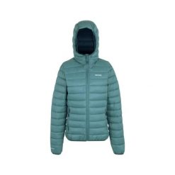 Damska kurtka z kapturem Regatta Marizion. Niebieskie kurtki damskie Regatta, bez wzorów, z puchu, z kapturem. Za 283.50 zł.