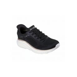 Buty SKECHERS BOBS SQUAD CHAOS Czarny. Czarne obuwie sportowe damskie Skechers, z syntetyku, bez zapięcia, do biegania, Skechers Sport. Za 314.99 zł.