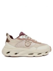 PINKO Sneakersy PINK 09 Beżowy. Brązowe obuwie sportowe damskie Pinko, ze skóry, bez zapięcia. Za 1,149.00 zł.