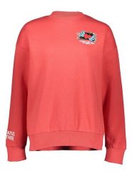 Sublevel Bluza w kolorze czerwonym rozmiar: S. Czerwone bluzy damskie Sublevel, s, bez wzorów, bez kaptura. Za 52.79 zł.