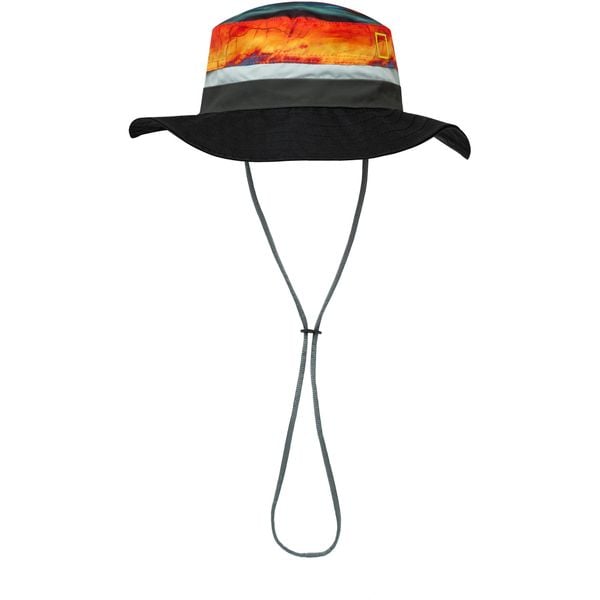 Kapelusz BUFF EXPLORE BOONEY HAT. Żółte kapelusze damskie Buff, bez wzorów, sportowe. Za 219.90 zł.