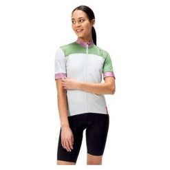 Koszulka rowerowa damska Endura Chroma FS260 W. Niebieskie koszulki damskie ENDURA, bez wzorów, bez kołnierzyka, bez ramiączek. Za 279.99 zł.