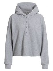 Herrlicher Bluza "Hayat" w kolorze szarym rozmiar: L. Szare bluzy damskie Herrlicher, l, bez wzorów, z kapturem. Za 222.95 zł.