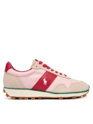 Polo Ralph Lauren Sneakersy Trail 125 804P15654001 Różowy. Czerwone obuwie sportowe damskie Polo Ralph Lauren, ze skóry, bez zapięcia. Za 599.99 zł.