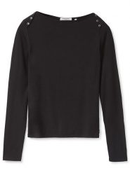 Scotch & Soda Koszulka w kolorze czarnym rozmiar: XL. Czarne bluzki damskie Scotch & Soda, xl, bez wzorów, bez kołnierzyka, bez ramiączek. Za 83.42 zł.