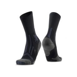 Skarpetki biegowe X-Socks Perform Crew. Czarne skarpetki damskie X Socks, bez wzorów, z poliamidu. Za 84.00 zł.