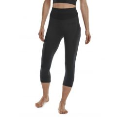 Legginsy sportowe zimowe 3/4 z wełną Merino CEP damskie. Czarne legginsy damskie CEP, xs, bez wzorów, z elastanu. Za 299.00 zł.