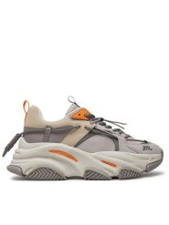 Steve Madden Sneakersy Vault 2 SM11003461 Szary. Szare obuwie sportowe damskie Steve Madden, z materiału, bez zapięcia. Za 309.99 zł.