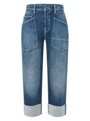 MAC Dżinsy - Baggy fit - w kolorze niebieskim rozmiar: 38. Niebieskie jeansy damskie MAC, z podwyższonym stanem. Za 295.99 zł.