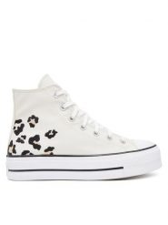 Converse Trampki Chuck Taylor All Star Lift Platform A14936C Écru. Trampki damskie Converse, bez wzorów, z materiału, bez zapięcia. Za 269.99 zł.