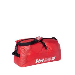Torba Helly Hansen Offshore WP Duffel 50L - alert red. Czerwone torby podróżne Helly Hansen, bez wzorów. W wyprzedaży za 440.95 zł.