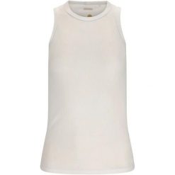 Damski tank top Athlecia Meyers. Białe koszulki sportowe damskie Athlecia, bez wzorów, bez ramiączek, na fitness i siłownię. Za 165.50 zł.
