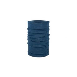 Chusta Buff Merino Midweight Melange Tempest uni. Niebieskie chusty damskie Buff, na zimę, bez wzorów, z wełny. Za 102.99 zł.